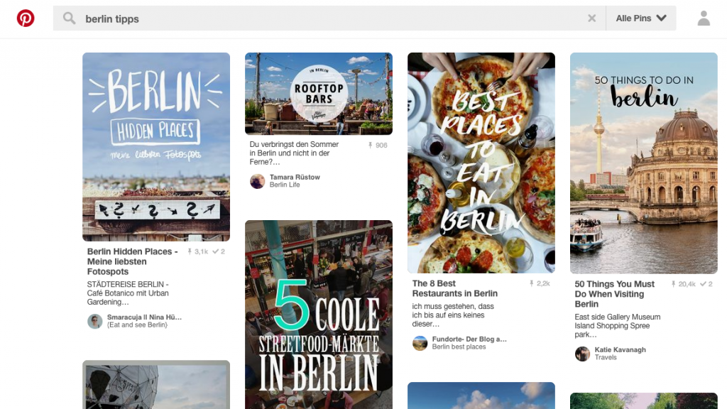 Berlin-Reisetipps von Pinterest