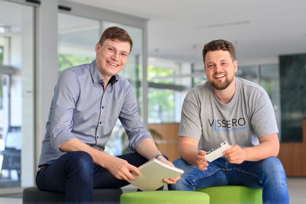 Die Visseiro Gründer Pirmin Kelbel und Janek Jurasch