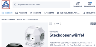 Preiswert und praktisch: Aldi bringt kompakte Steckdosenwürfel für Alltag und Büro