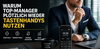 Warum Top-Manager plötzlich wieder Tastenhandys nutzen